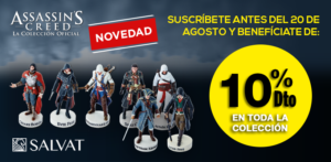 ¡Suscríbete ya! La Colección Oficial de figuras Assassin’s Creed llega a España