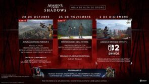 Hoja de ruta de otoño de Assassin’s Creed Shadows