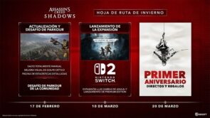 Hoja de ruta de invierno de Assassin’s Creed Shadows